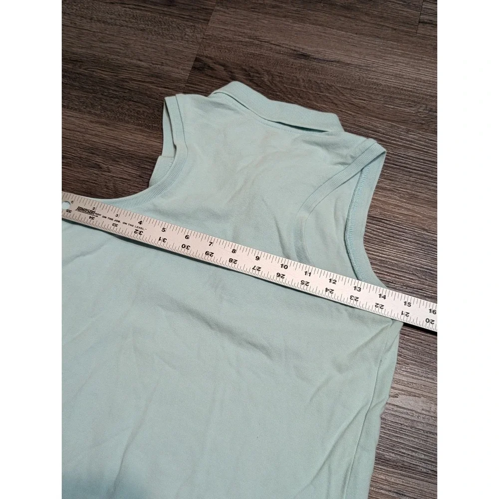 Polo Ralph Lauren Girls Medium 8-10 Sleeveless Polo Shirt Blue‎ Mint NWT